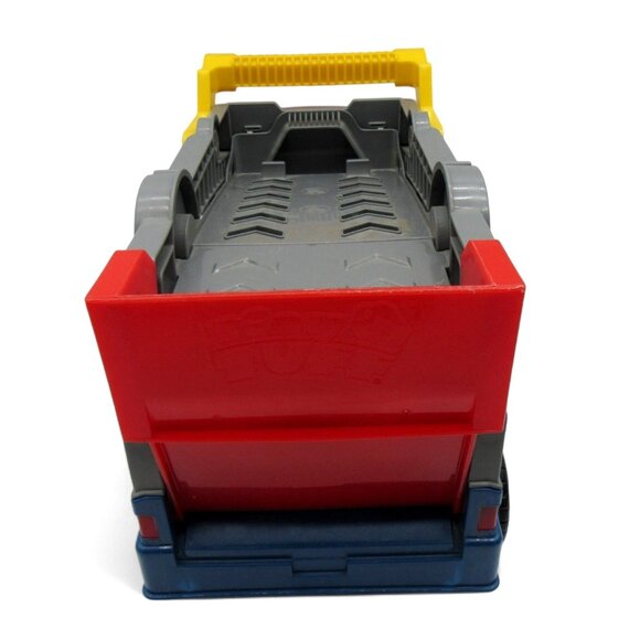 MEGA BLOKS Tiny n Tuff 2005 3 Cars and Vehicle Carrier Transport Truck 16" - Picture 9 of 12